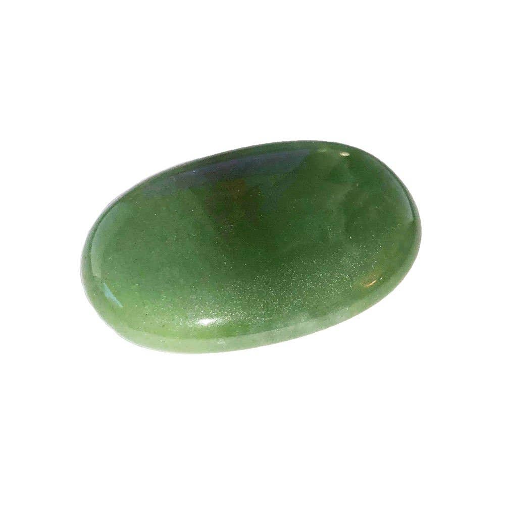 France Mineraux - Wholesale Spiritual Stone/Crystal - Green Aventurine Pebbles - 1kg0