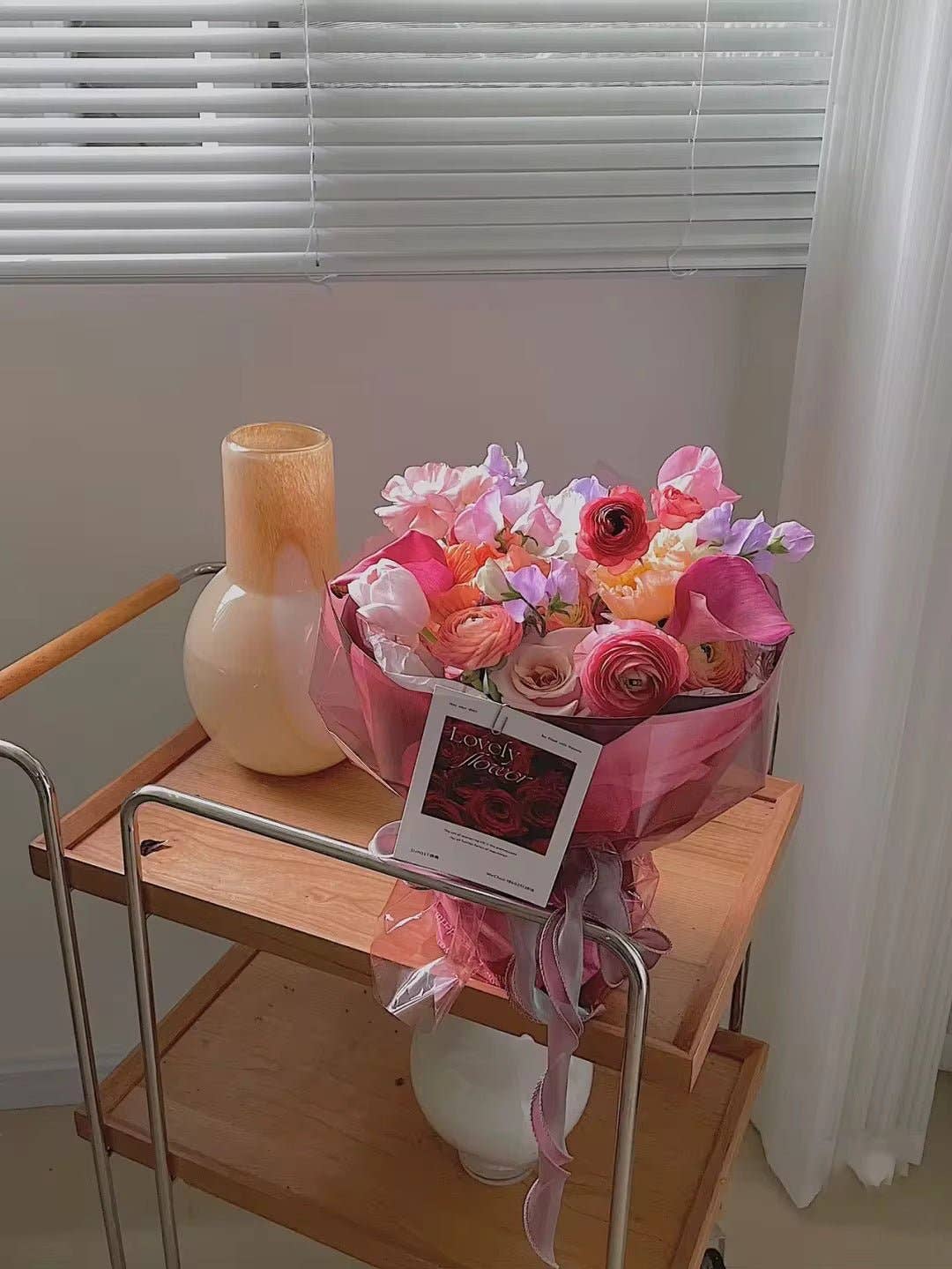 Elegant Design Supply - Wholesale Wrapping Paper Roll - Color Cellophane Flower Wrapping Paper (20pcs/bag)7