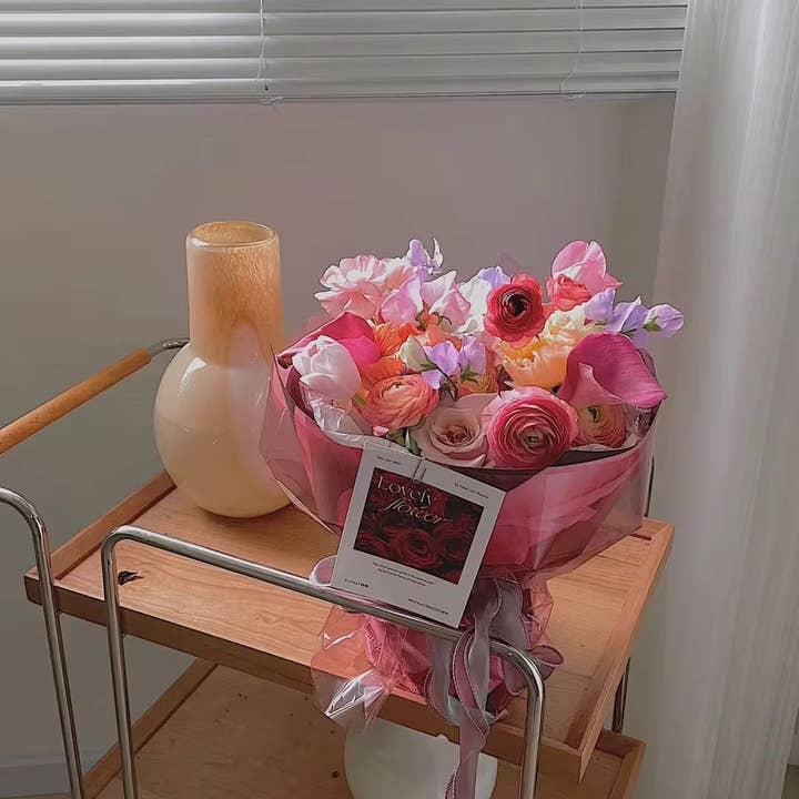 Elegant Design Supply - Wholesale Wrapping Paper Roll - Color Cellophane Flower Wrapping Paper (20pcs/bag)7