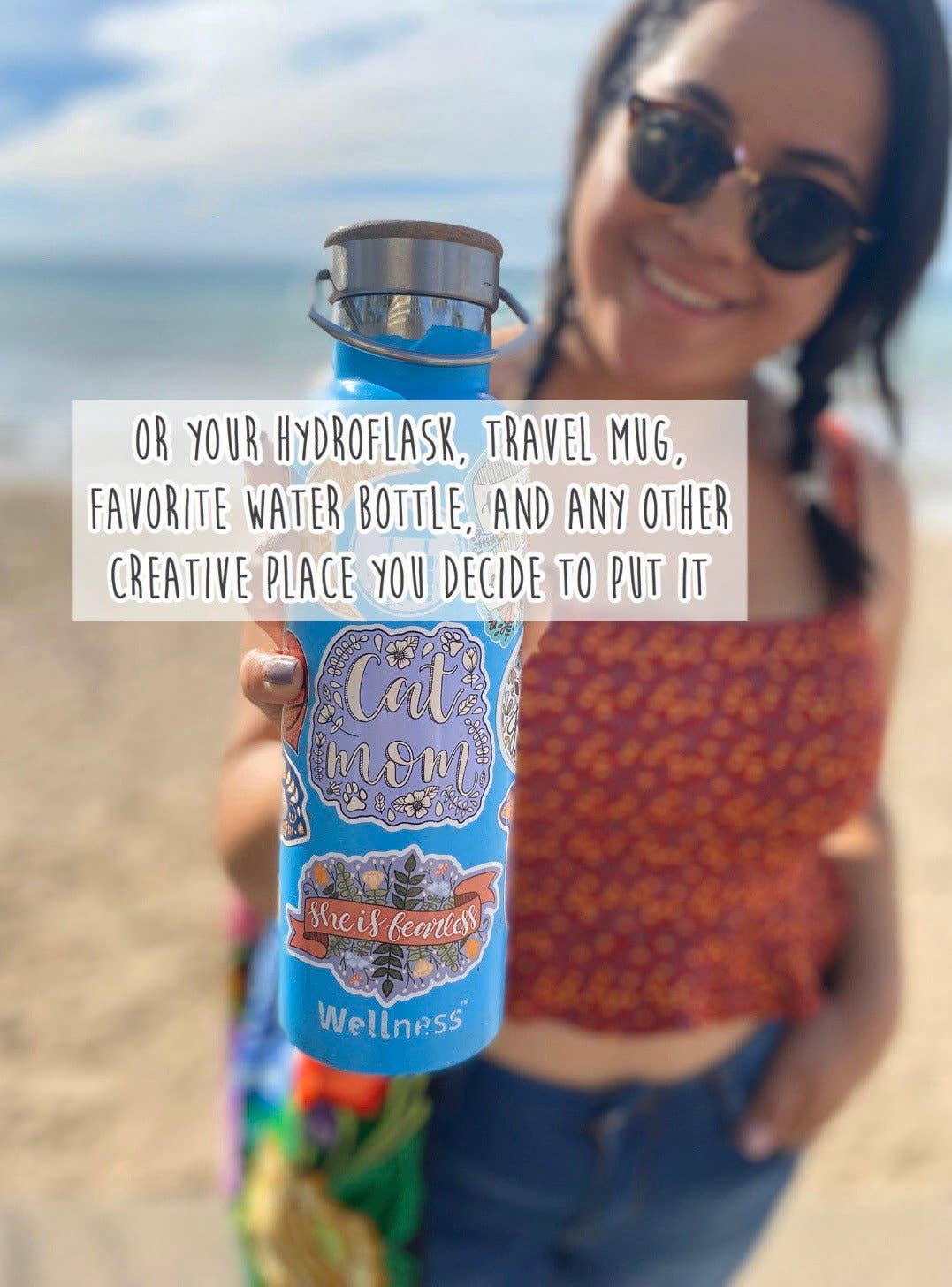 Michaela K Creations - Wholesale Sticker - Lava lamp Sticker | Stickers | Stickers for Hydroflask | lap5