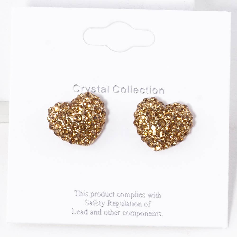 Sensibling Corp. – Großhandel Ohrstecker – Kristall-Pavé-Herz-Ohrstecker8