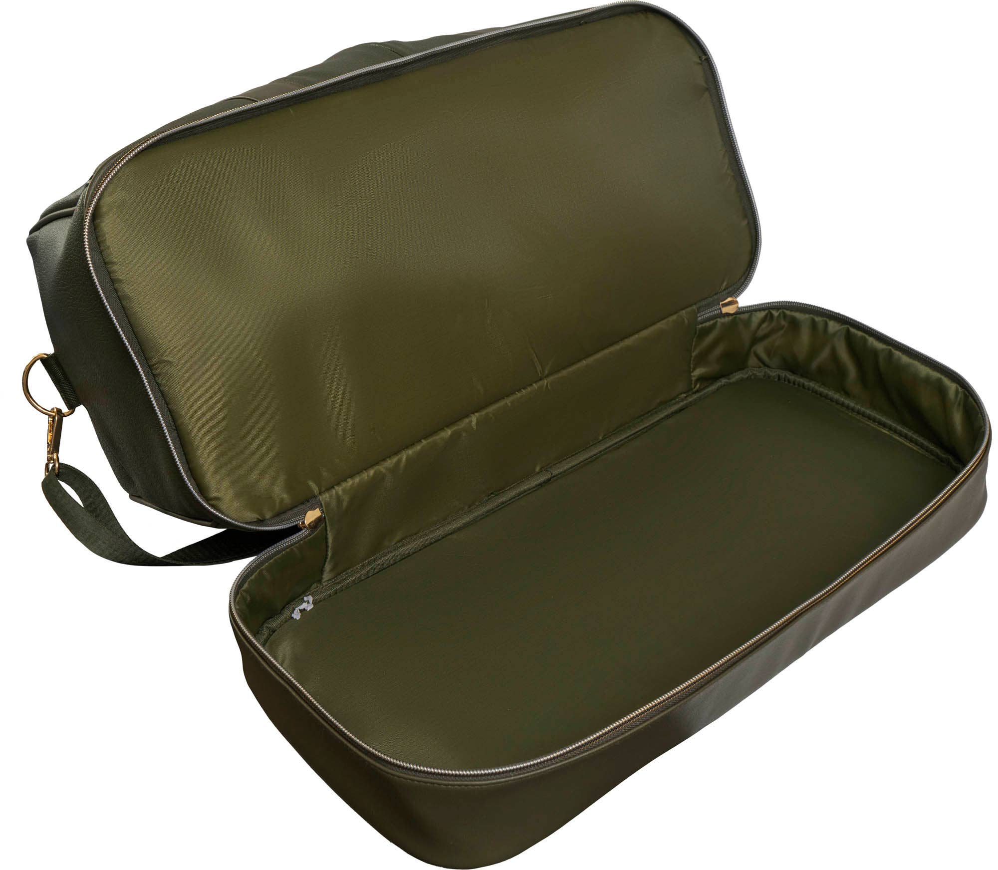 028-OLIVEN Ellen Tracy 20 tommer Pebble Grain Pocket Drop Bottom Duffel for engroshandel på Faire5