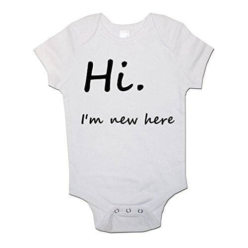 Little Ratbag - Vente Body (sans pieds) – bébé - Gilets et bodys pour bébés Hi I'm New Here0