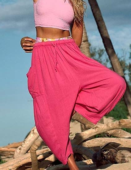 Rosa Clothing - Wholesale Pants - Women's - Soft harem wide-leg pants slacks trousers13