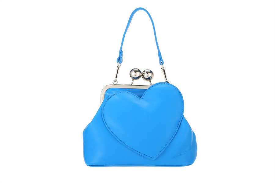 Nima Accessories Inc - Vente Sac porté épaule – femme - Sac à main en similicuir pour femme avec cœur4