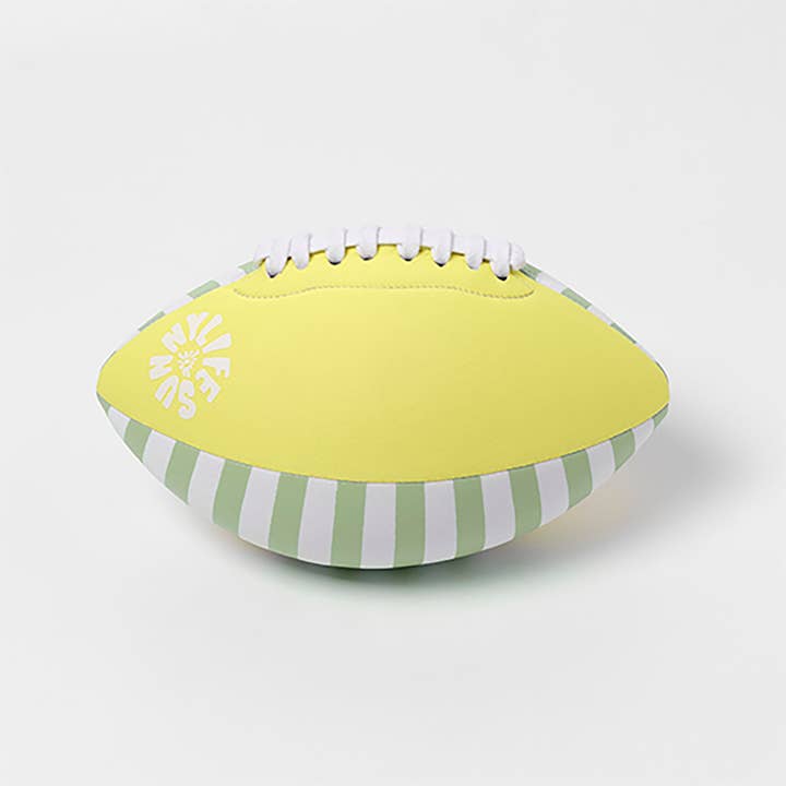 Sunnylife - Wholesale Inflatables - Neoprene Football Tides Out Citrus