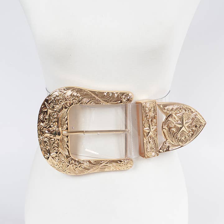 Oversized Metal Buckled Plus Size Waist Belt for wholesale by 3AM BY H&D ACCESSORIES