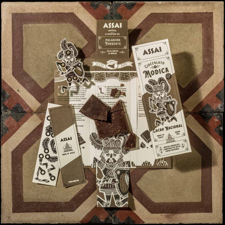 ASSAI - Modica Chocolate - Wholesale Chocolate Bar - Modica Chocolate PGI Dark 70%1