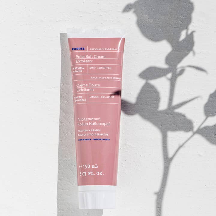 KORRES USA LTD - Wholesale Facial Exfoliant/Scrub - Apothecary Wild Rose Petal Soft Cream Exfoliator