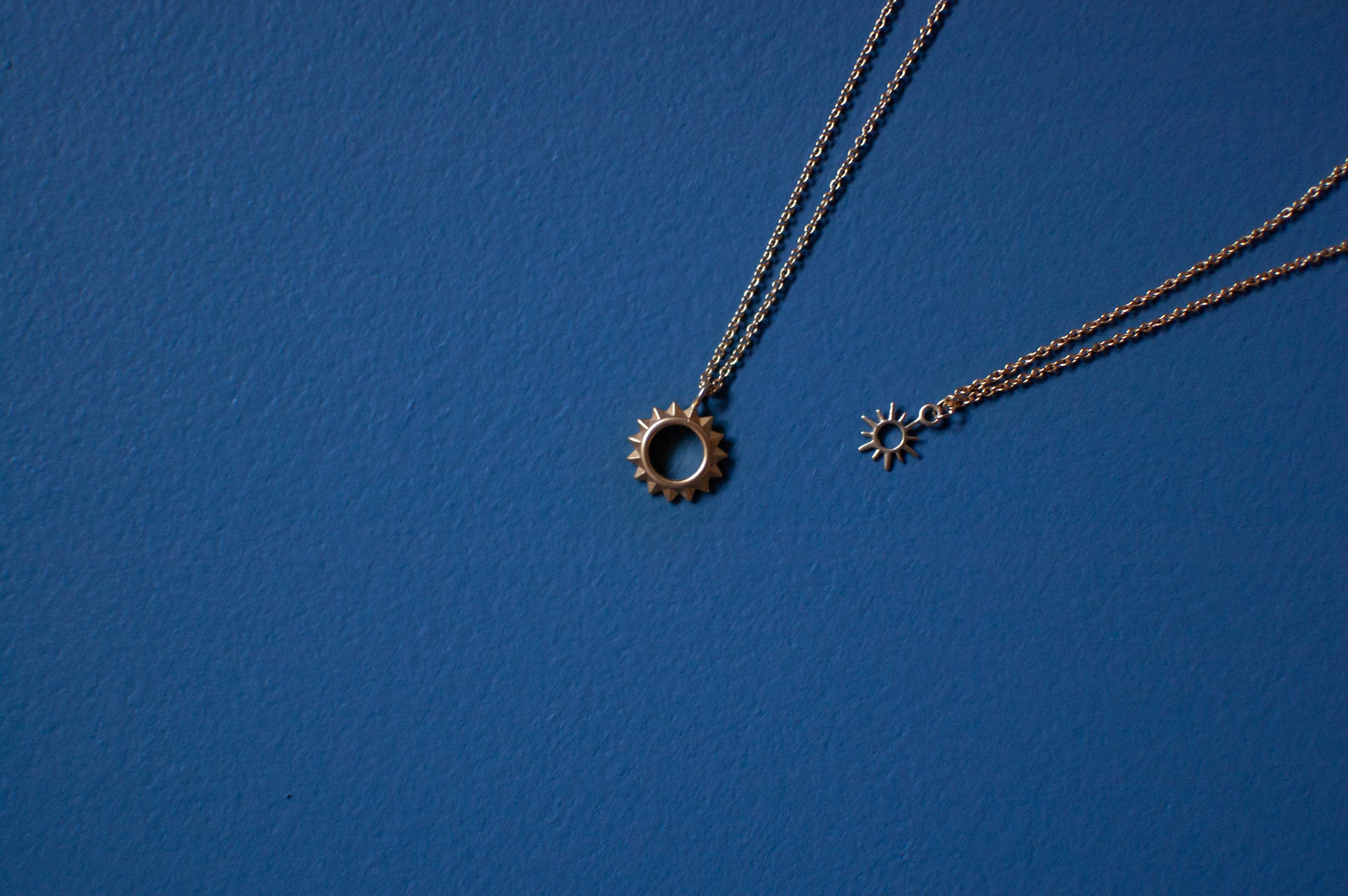 Helmsie - Wholesale Jewelry Set - Momma + Me Sunshine Necklace Set3