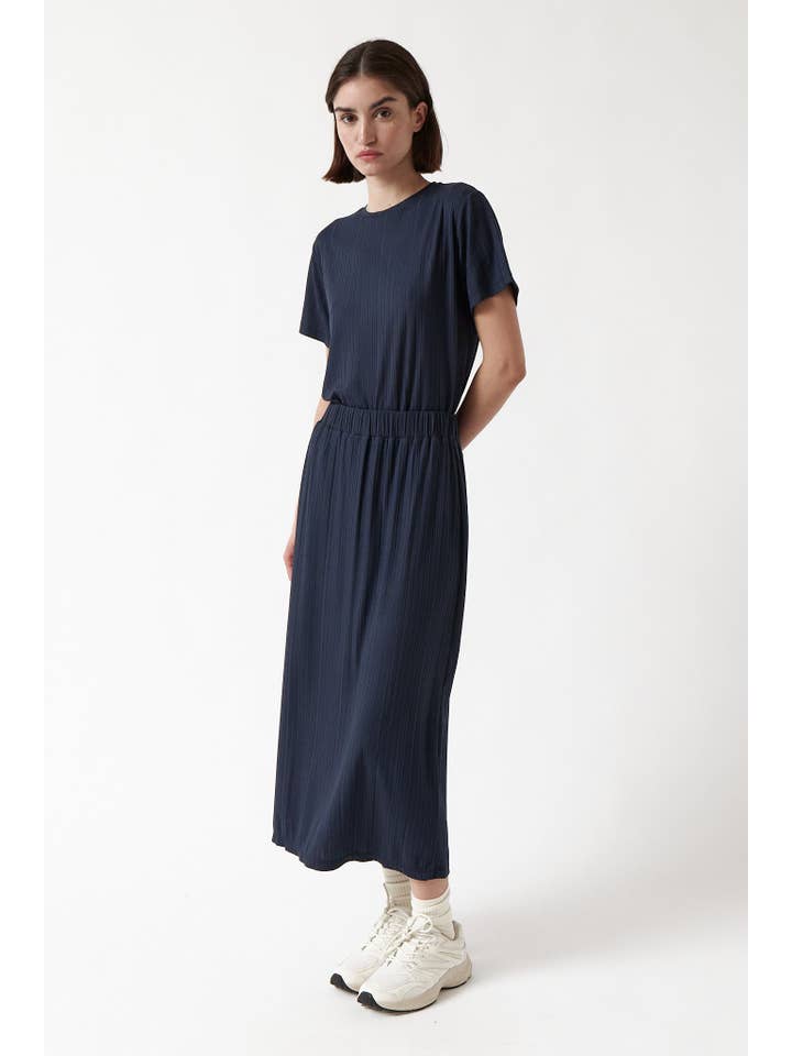 amt. studio - Wholesale Skirt - Women's - Eve Skirt Navy3