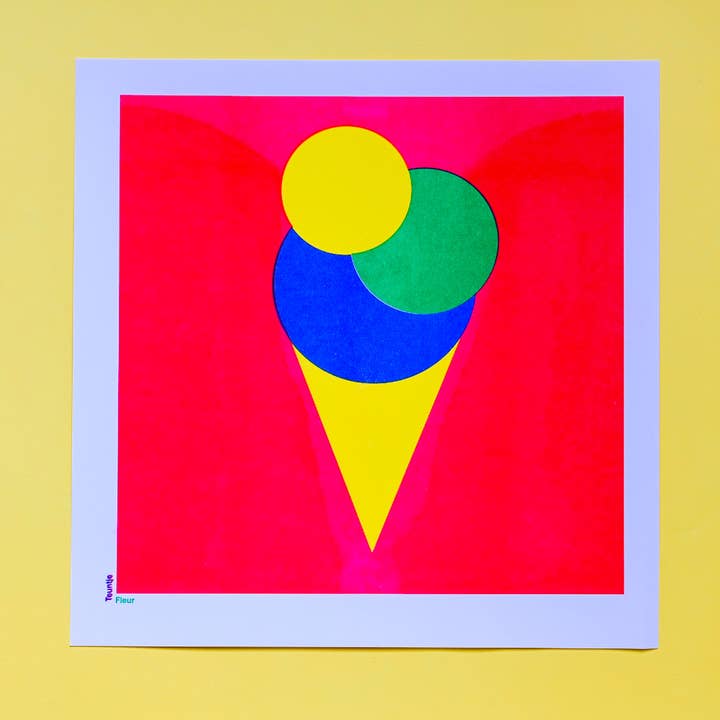 Apple Square impressão 30x30 cm (Copiar) por atacado de Teuntje Fleur