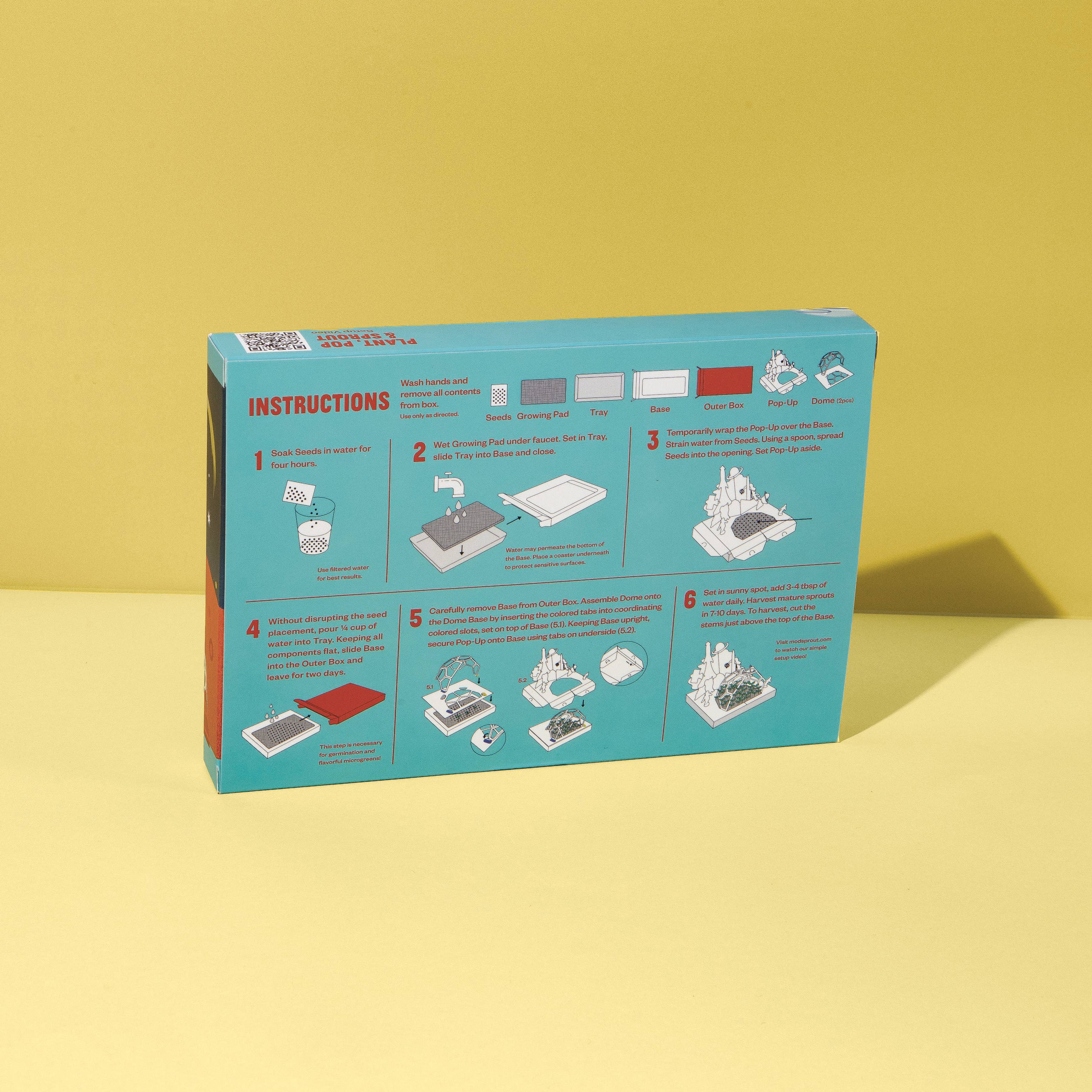 Modern Sprout - Wholesale DIY Craft Kit - Microgreens DIY Kit9