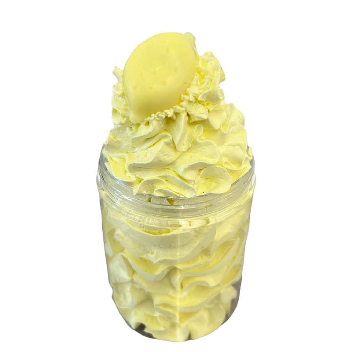 Lemon Cookie scented Whipped Soap for wholesale by Scrub Cosmetics
