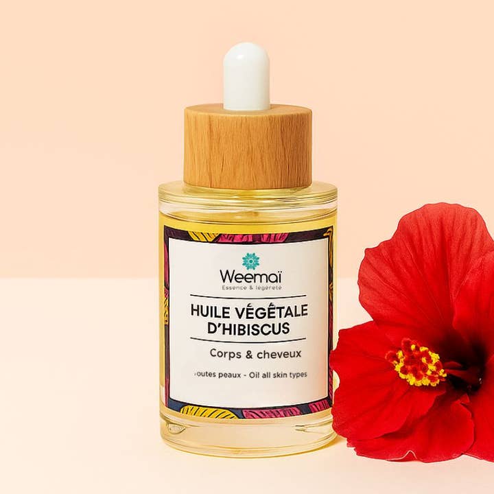 Weemaï - Wholesale Facial Oil - Hibiscus Oil – Nourishing & Softening - 50ml0