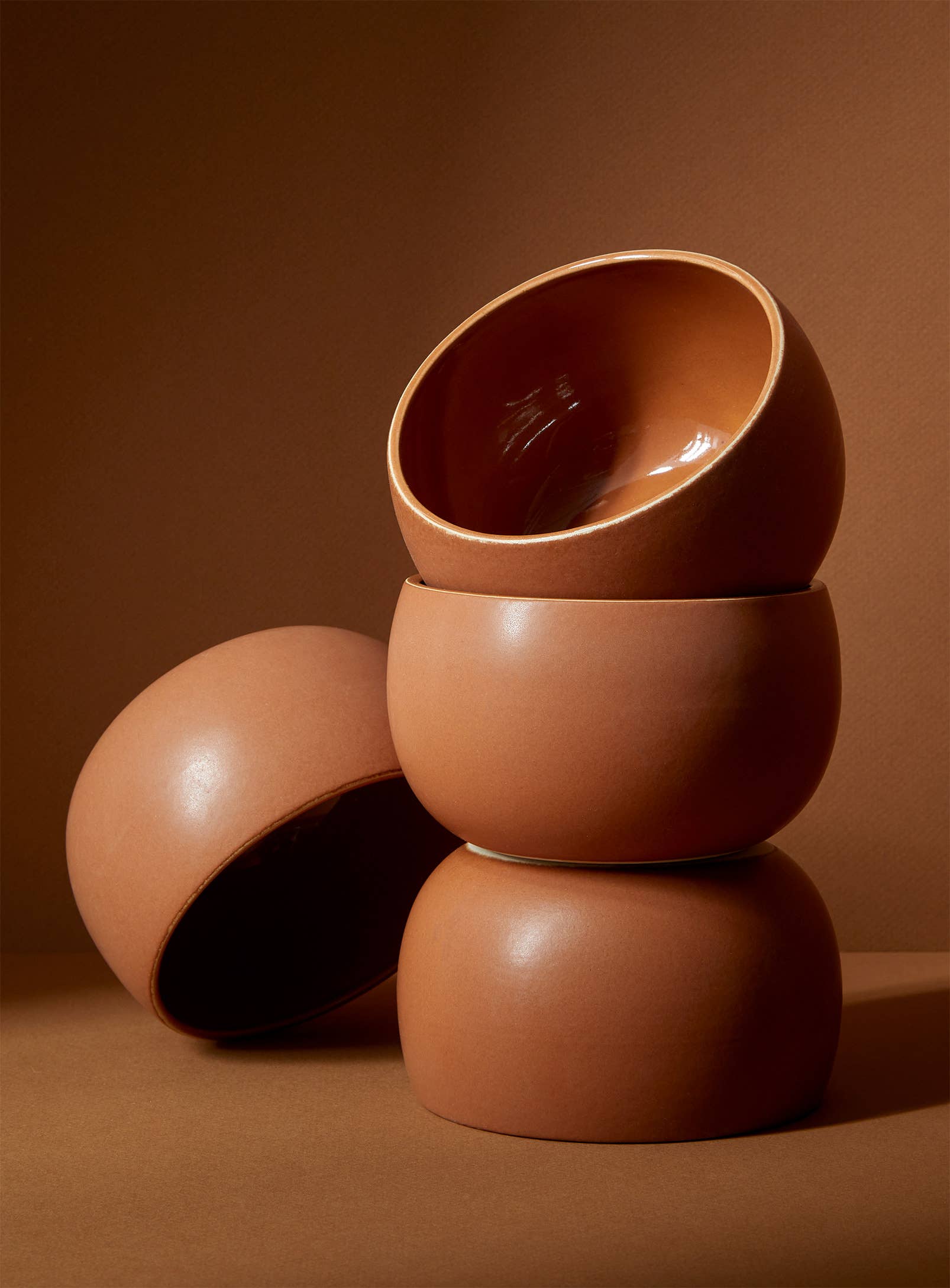 GHARYAN Stoneware & Olive Wood Tableware | Ships from USA - Wholesale Bowl - Handmade Stoneware Soup Bowl | EPA 17 oz9