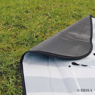 VW Collection by BRISA – wholesale Picnic blanket – VW T1 Bus Picnic Blanket with Carrying Bag 200x150cm - BL2