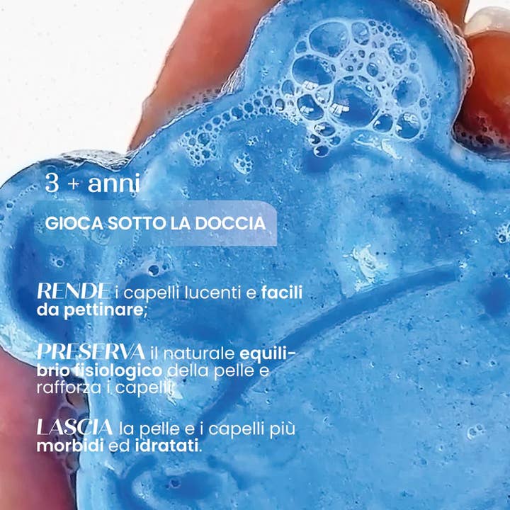 SENSO NATURALE – Engroshandel 2-i-1 shampoo- og kropsvask - Baby – Bruse Shampoo Fast Børn Frugtagtig - Hippo Ippo1