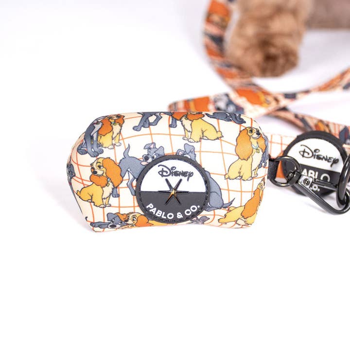 Pablo & Co. Boutique - Wholesale Pet Poop Bag Dispenser - Disney Lady and the Tramp: Dog Poop Bag Holder