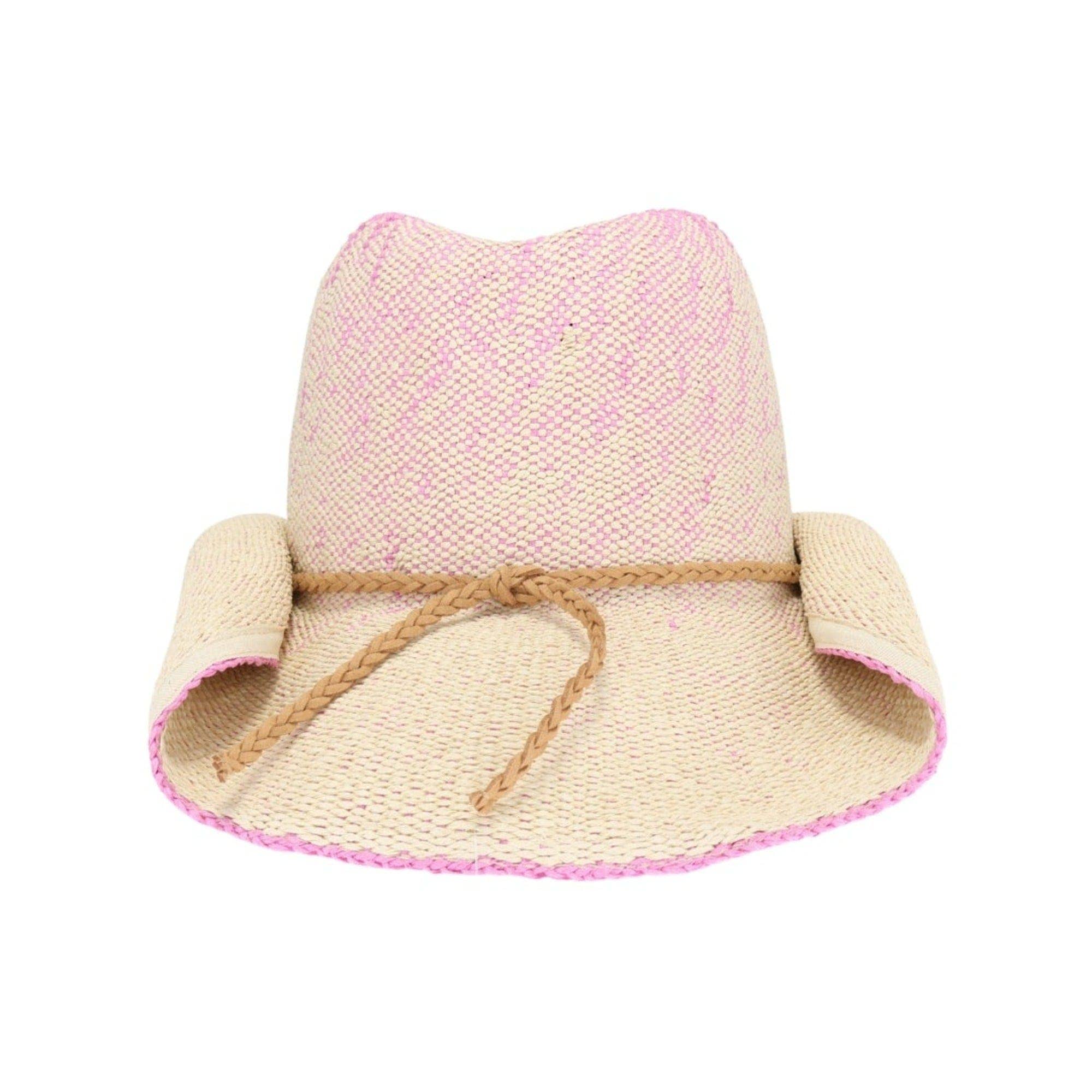 MiMi Wholesale - Wholesale Cowboy Hat - Women's - CBH0034 Ombre Rolled Edge Cowboy Hat8
