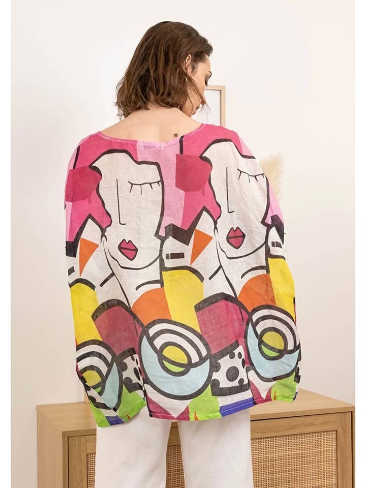 LINEN & COTTON HOUSE – wholesale Tunic – Women’s – LALA 5938 LINEN TUNIC2