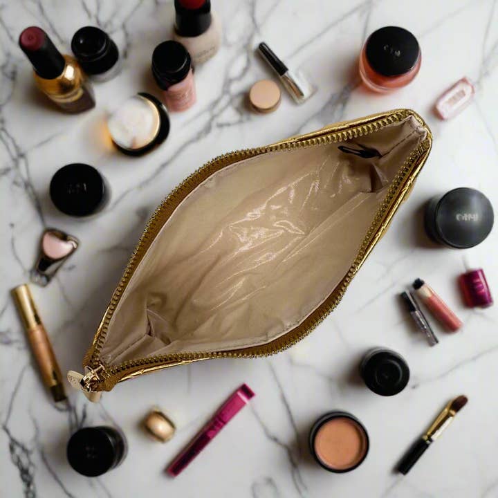 PurseN (new) - Venta al por mayor Bolsa para maquillaje - Estuche Sleek Stash Go-To - 24 Quilates2