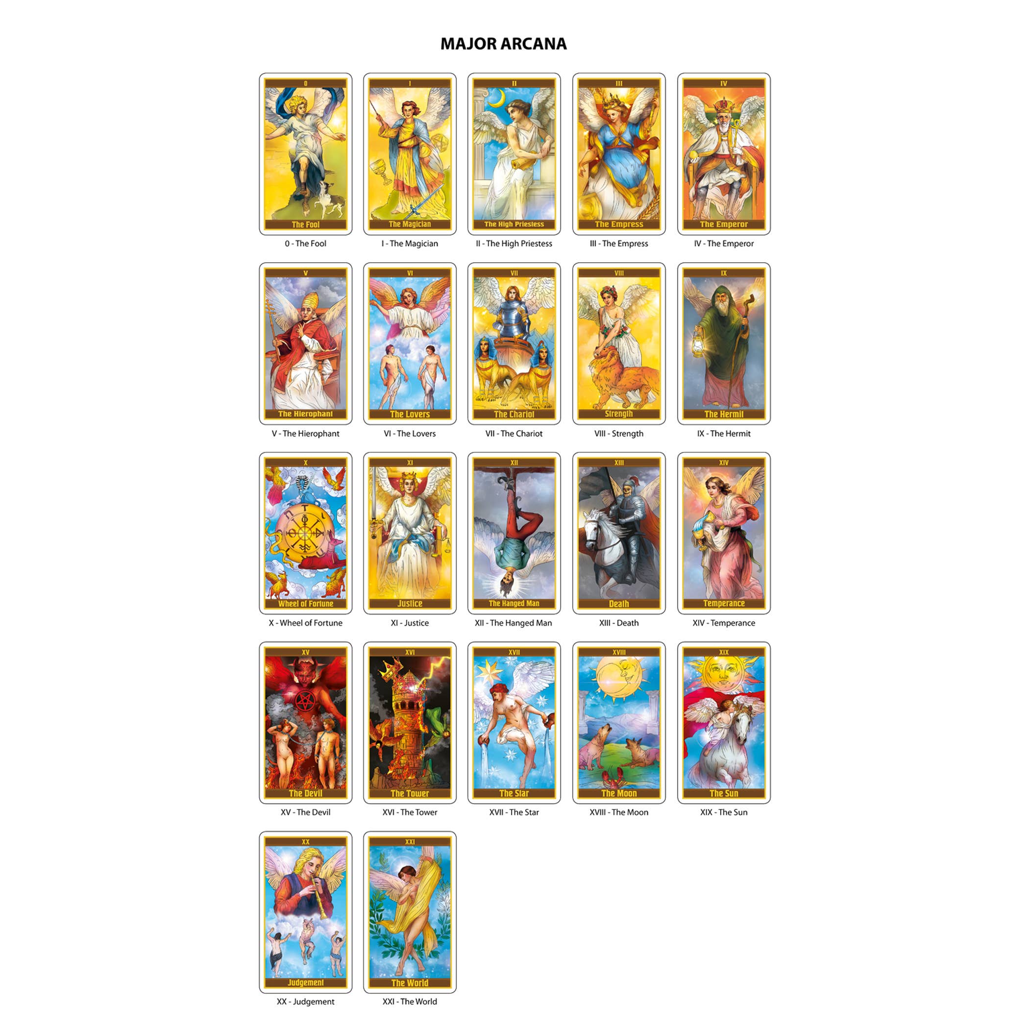 Da Brigh Tarot - Wholesale Tarot Cards - The Angels Tarot Cards Deck7