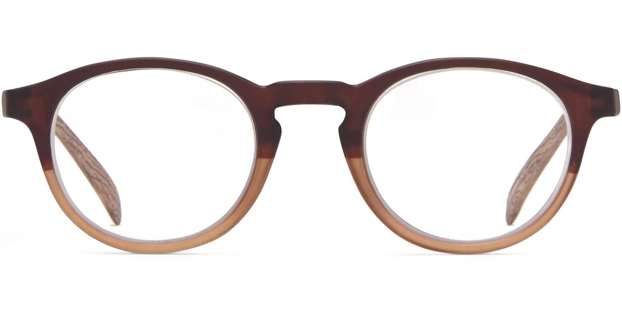Studio by icu eyewear - Wholesale Eyeglasses - Women's - Laredo Wood Grain Pattern Eyeglasses with Matte Frame1