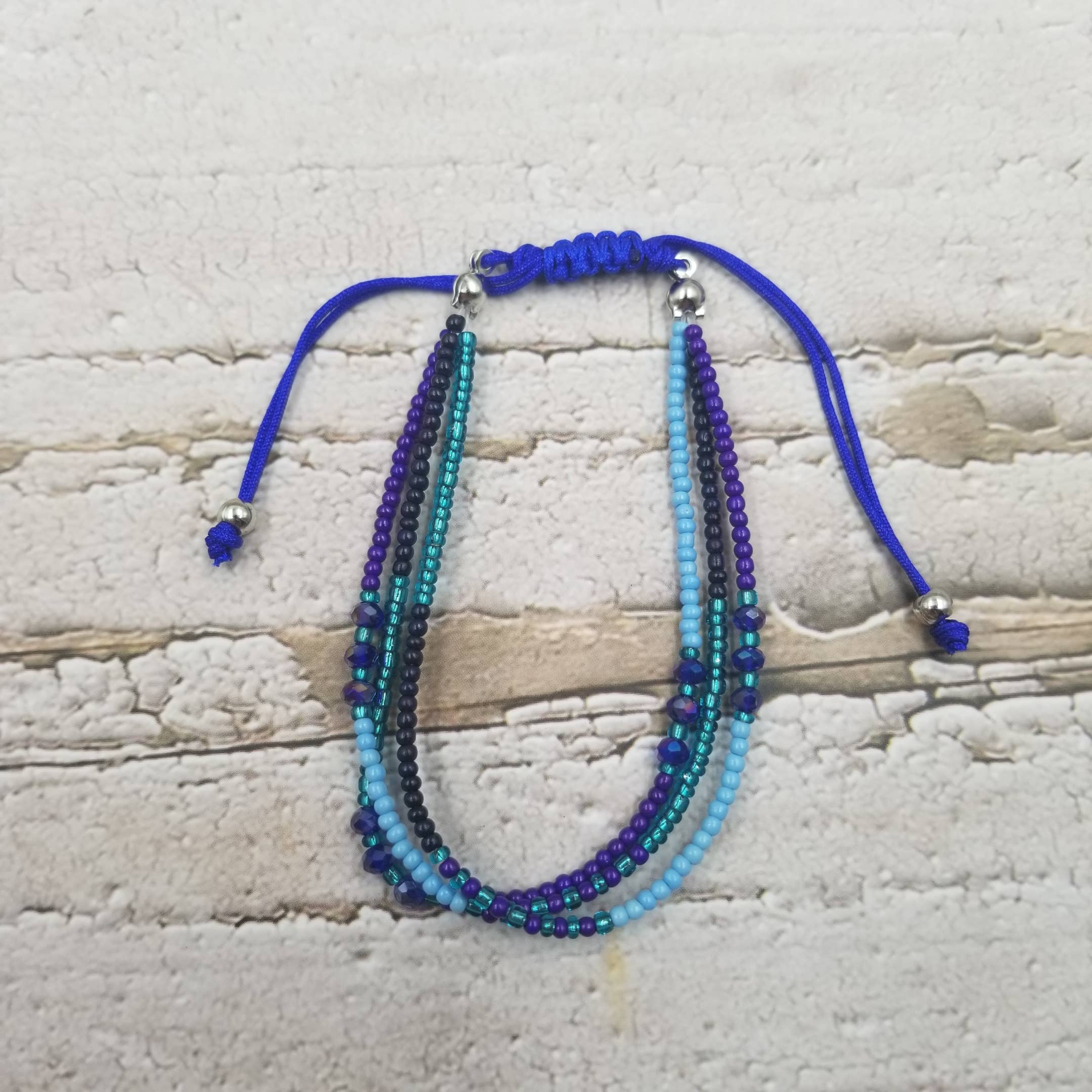 Treasure Wholesale - Wholesale Beaded Bracelet - Boho Layered Colorful Beads Bracelet13