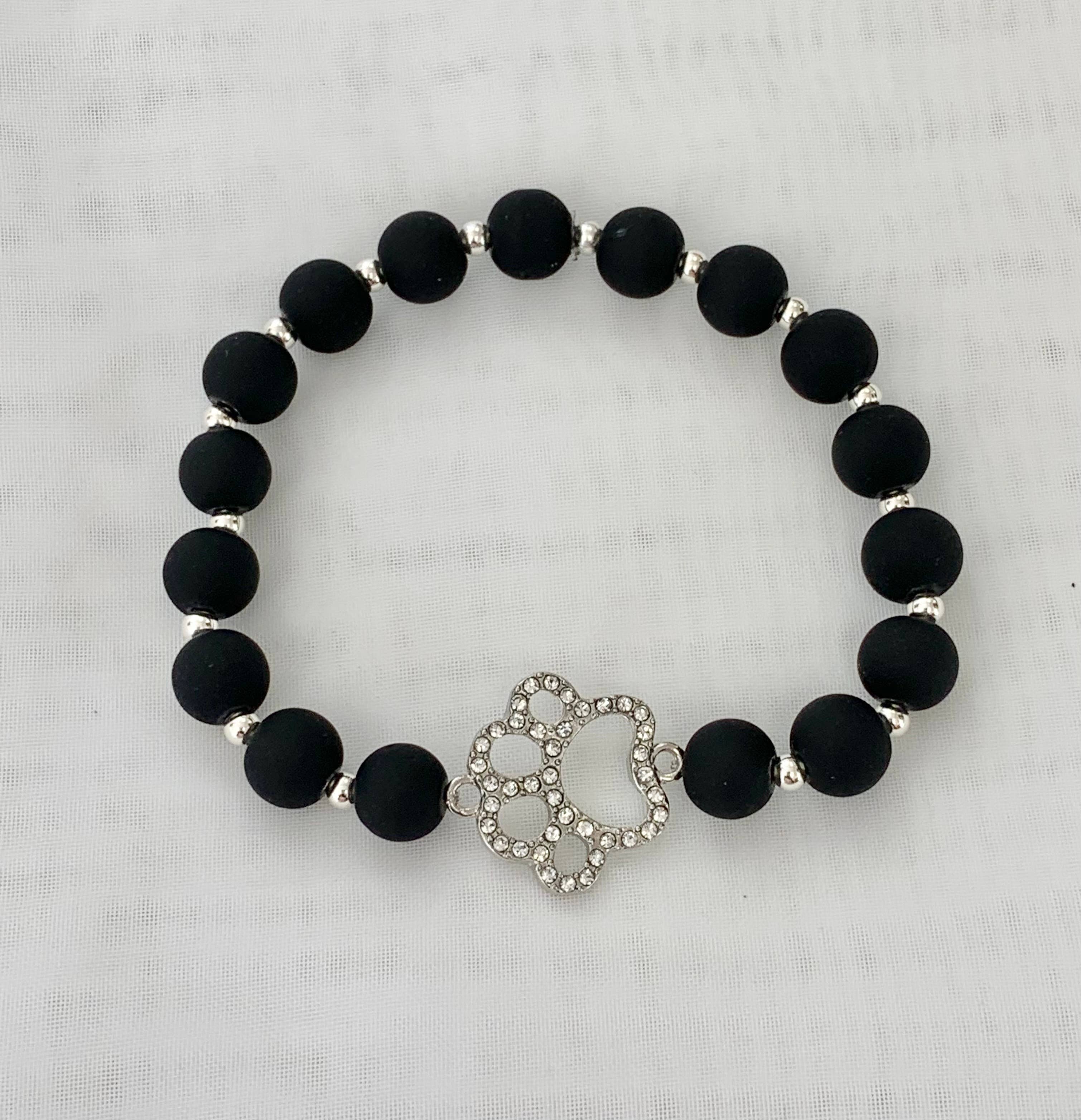 Tiffany J’adore Jewelry – wholesale Pärlarmband – valp Kärlek Tass Print Couture pärlstav Stretch armband0