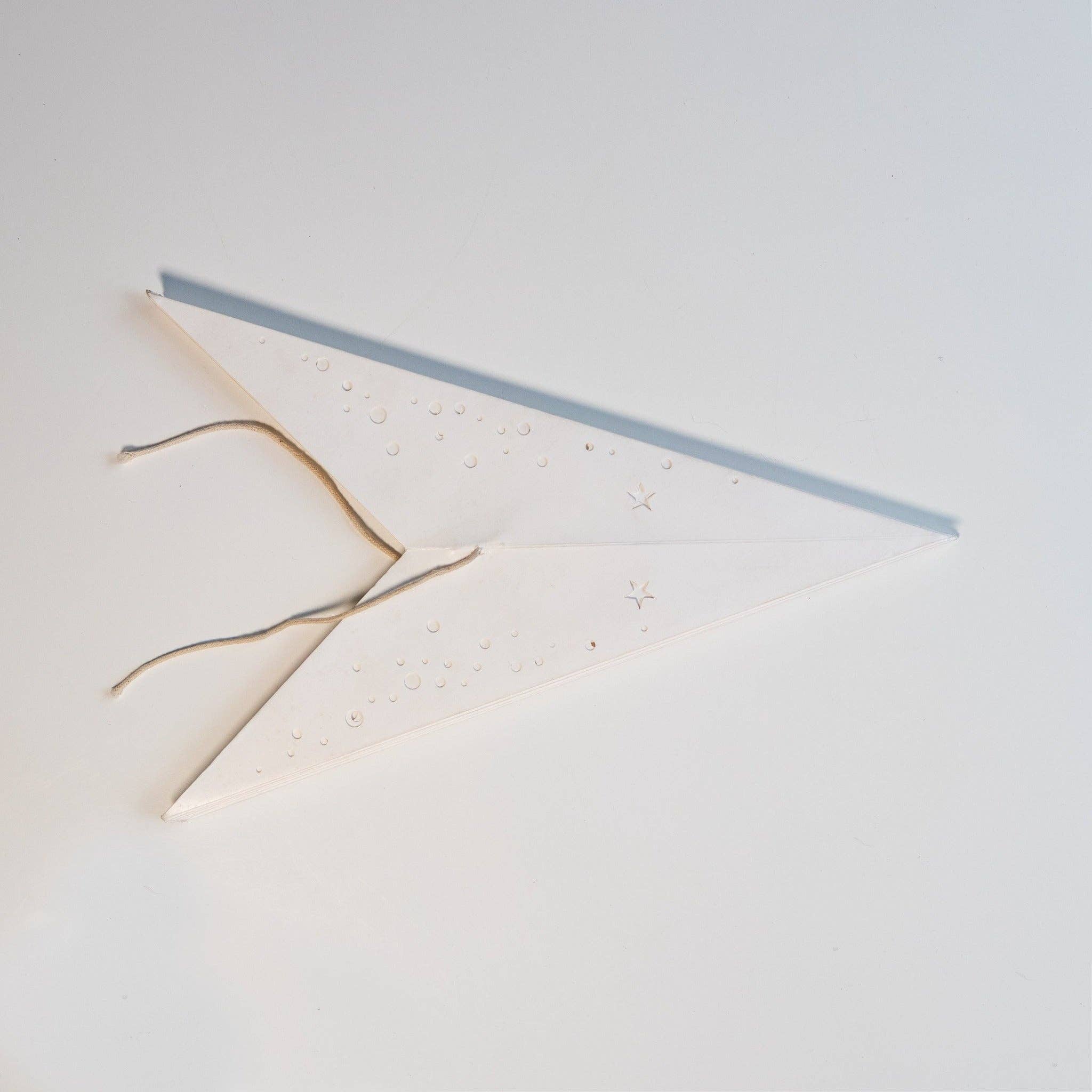 weiß Paper Star Laterne - Prosecco für den Großhandel auf Faire1