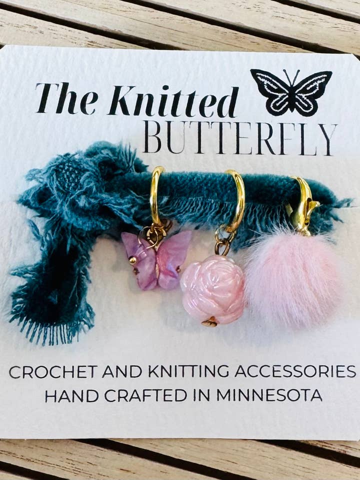 Pretty Pastel- Light Pink for wholesale by The Knitted Butterfly