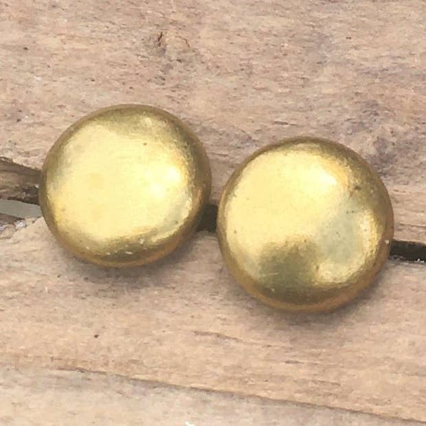 Poor Sparrow – Engroshandel Ørestikkere – Enkle messing Dots Post Stud øreringe0