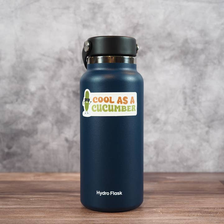 Sentinel Supply - Wholesale Sticker - Cool as a Cucumber Sticker - Funny Meme Decal