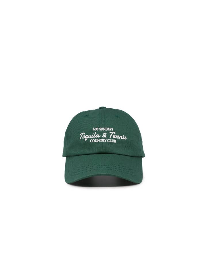 Cappellino da papà del Tequila & Tennis Country Club - Verde per la vendita all'ingrosso da parte di Los Sundays Tequila
