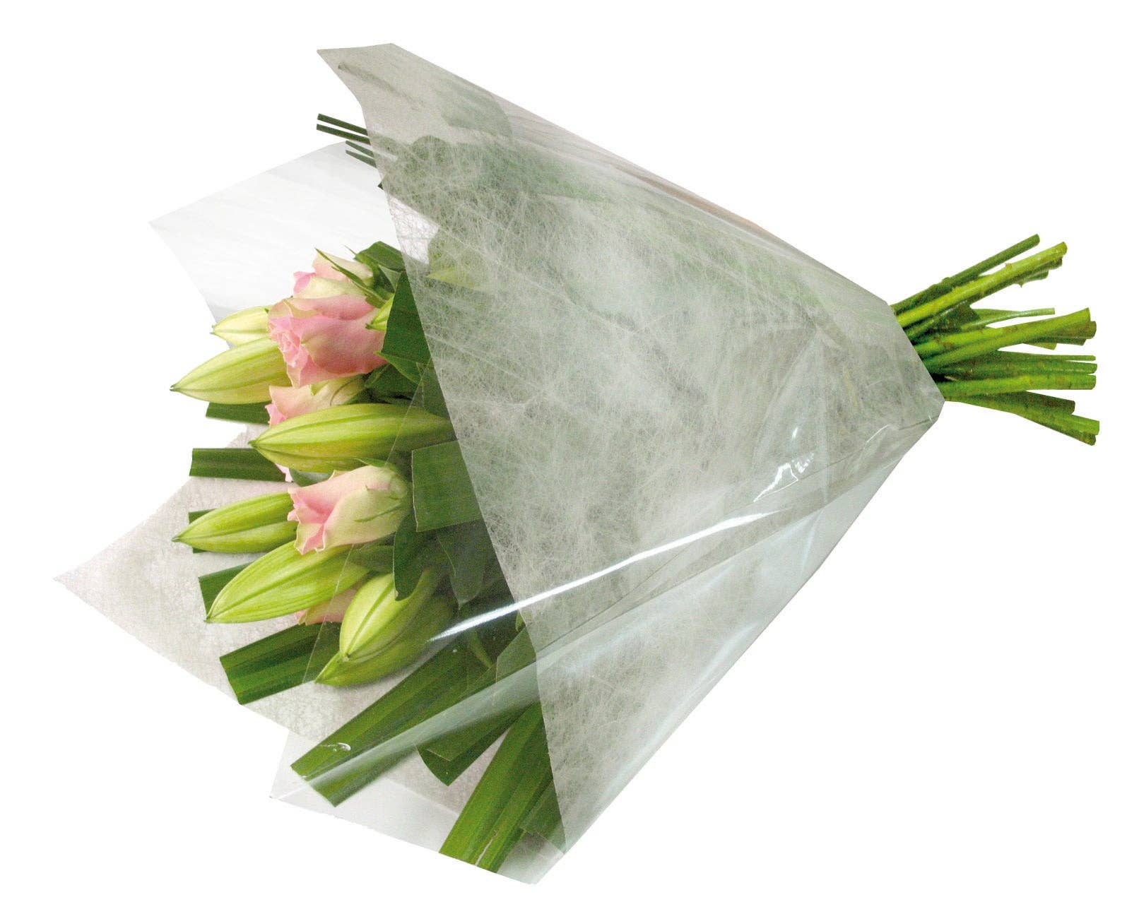 kadopapier.net – wholesale Cellofanpåse – Transparent omslagsfilm 35 my – 30 m till 120 m, kristallklar, olika storlekar1