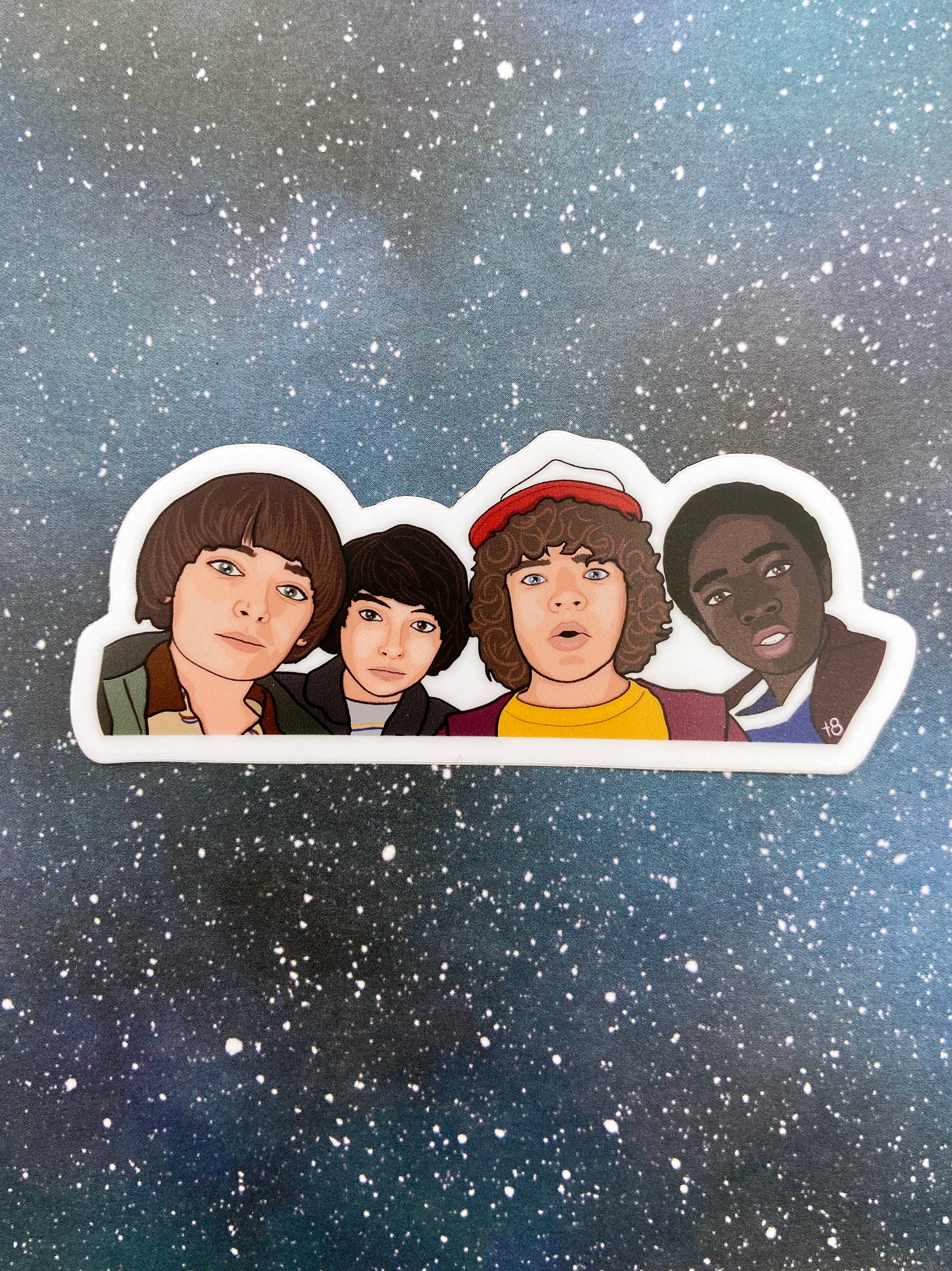 The Red Swan Shop - Wholesale Sticker - Vinyl Decal - Will Mike Dustin and Lucas - Stranger Things2