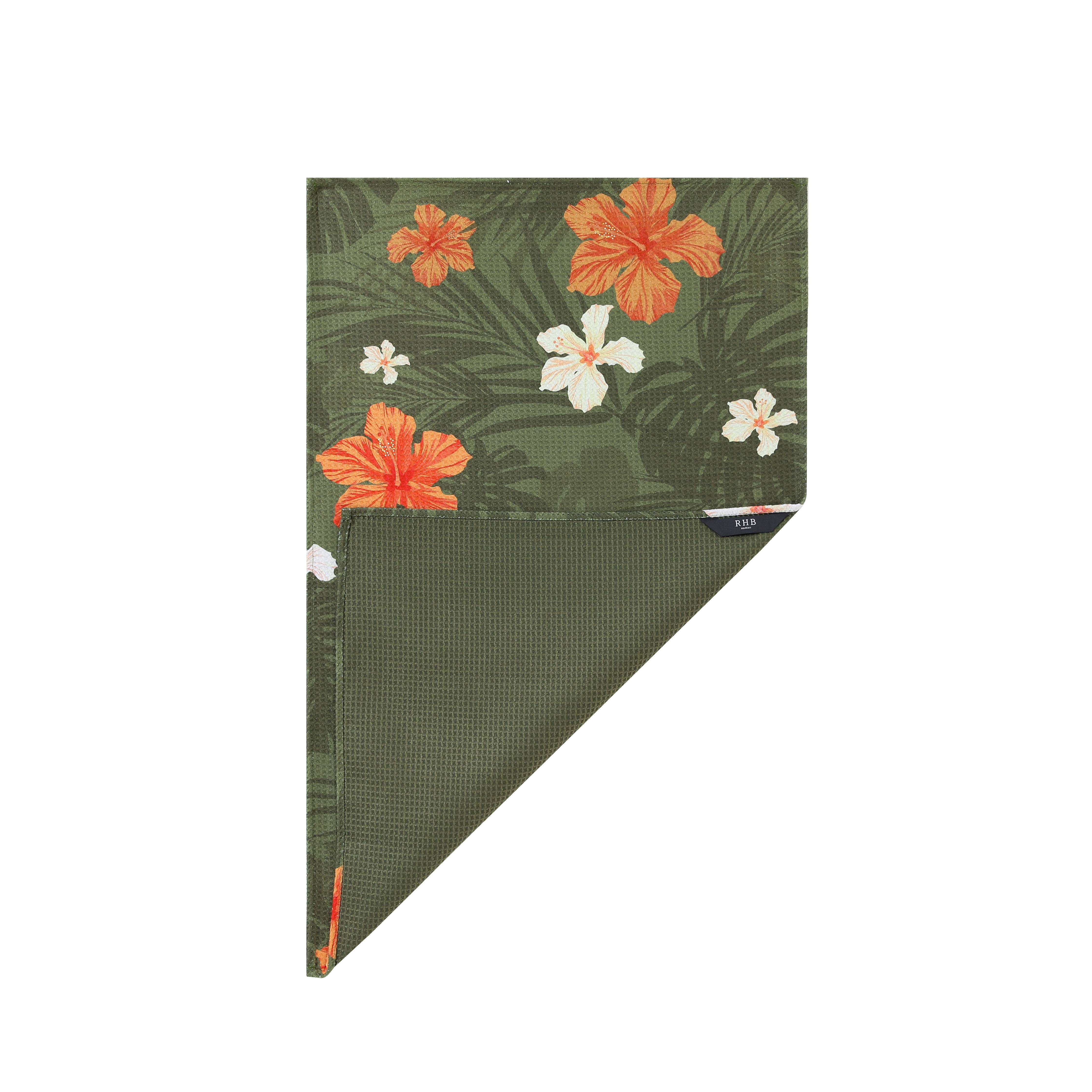 RHB HAWAII – wholesale Tea towel – Hibiscus Bloom Tea Towel2