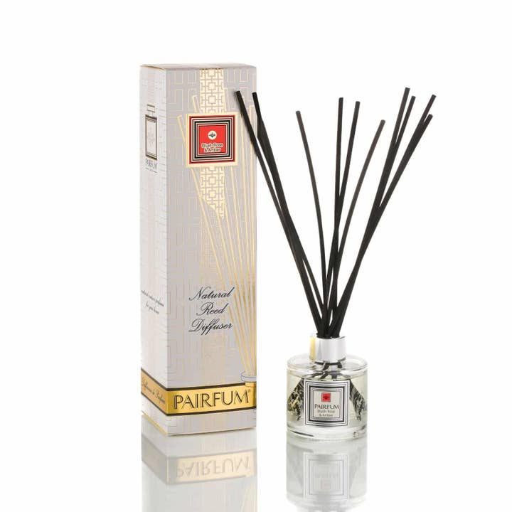 Reed Diffuser Tower Classic - Blush Rose & Amber for wholesale by Pairfum London