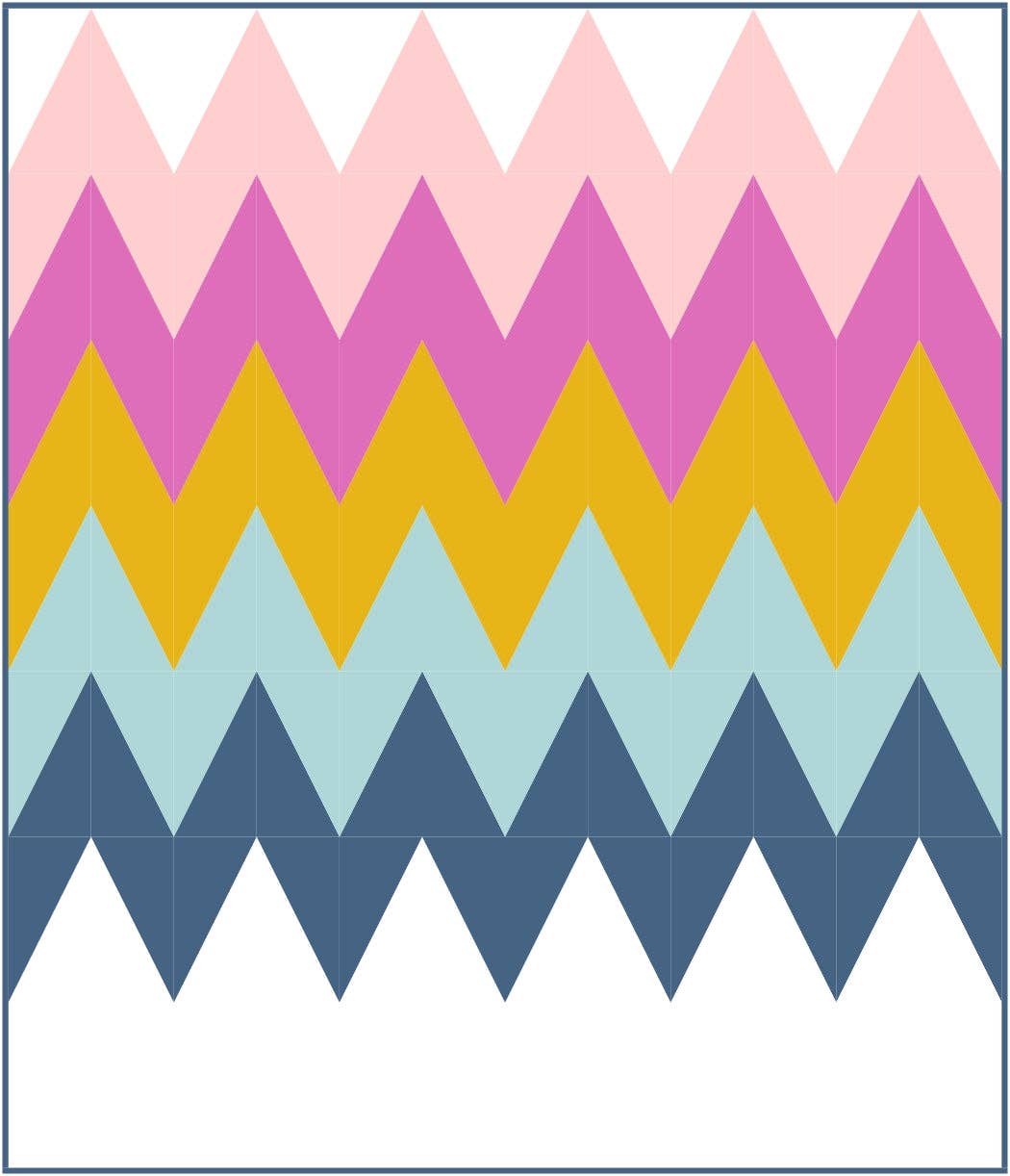 Lou Orth Designs - Wholesale Craft Sewing Kit - Groove - Paper pattern4