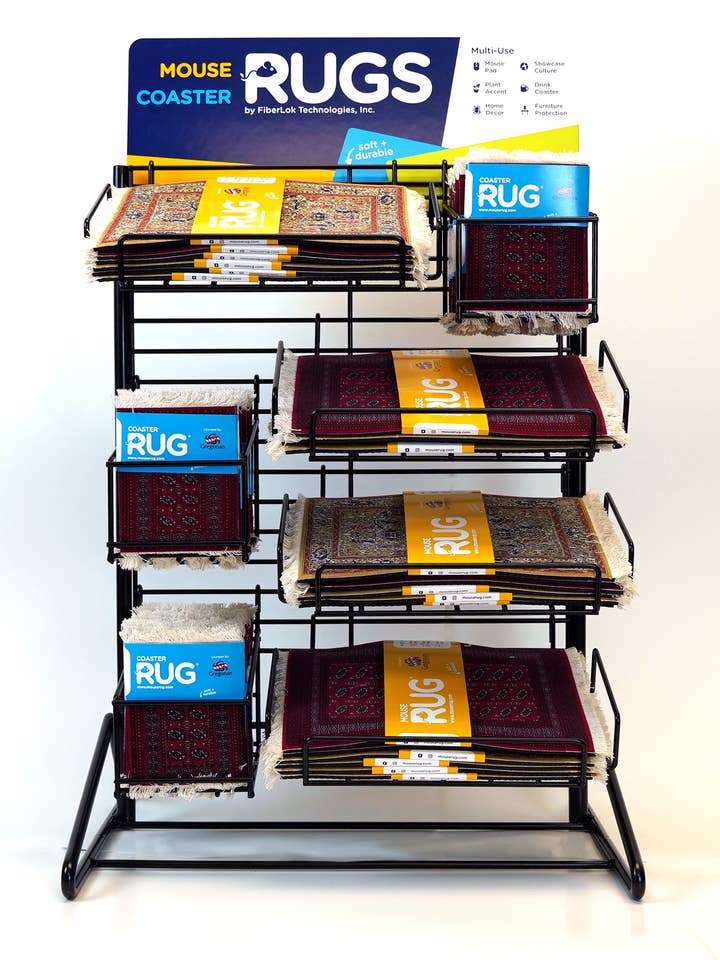 Countertop Display Option #2 for wholesale by Mouse Rug