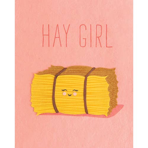 Good Paper - Wholesale Everyday Greeting Card - Hay Girl