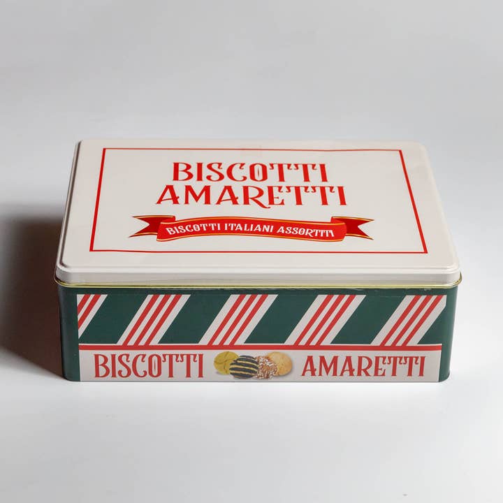 Giadzy - Wholesale Cookie - Assorted Amaretti Cookie Tin