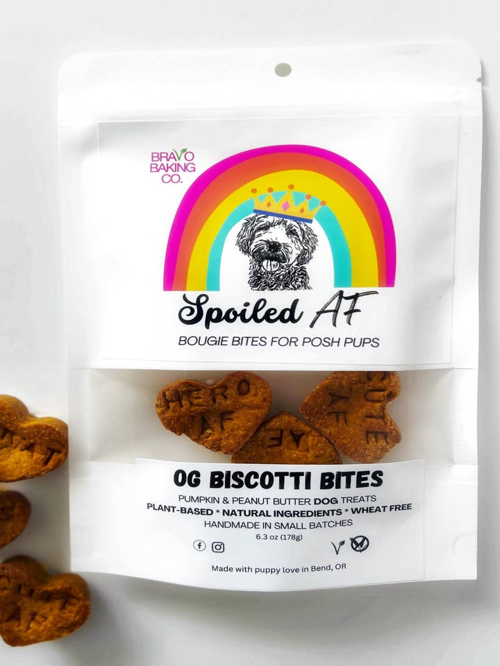 Spoiled AF | OG Biscotti Bites | Vegan | Plant-Based | Wheat for wholesale by Spoiled AF
