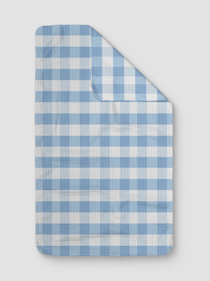Baby Blue Gingham for wholesale by Loom Loom