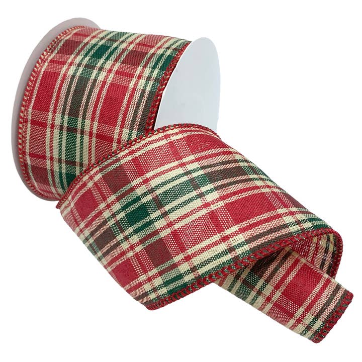 #7473 Holiday Spirit Plaid for wholesale by Morex Ribbon