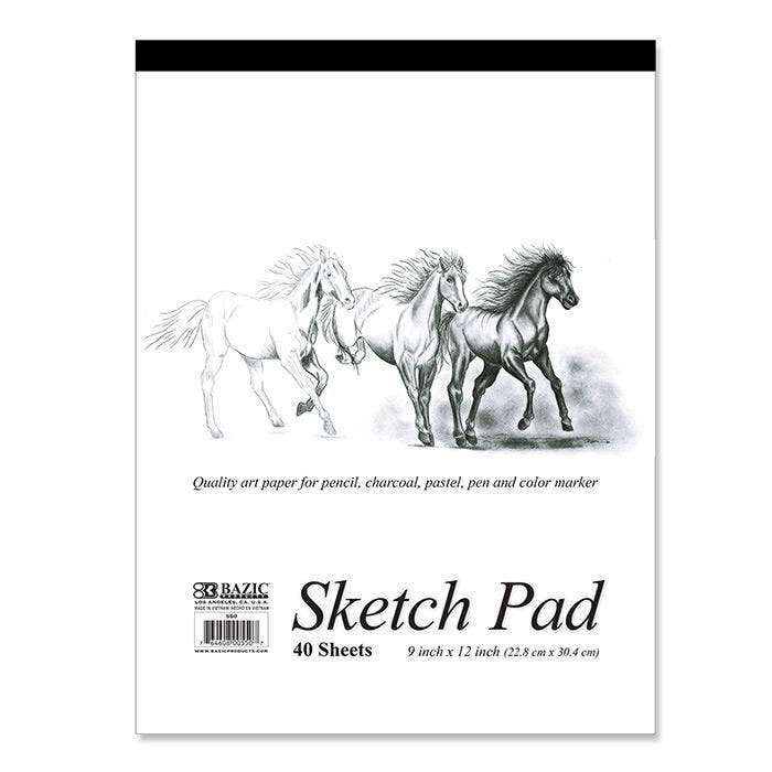 Luna Office Supply -  Everyday Essential - Wholesale Sketchbook/Sketchpad - Premium Sketch Pad3