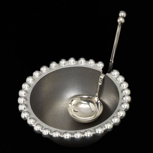 Pearl Baby Benzy Bowl with Spoon for wholesale by Inspired Generations