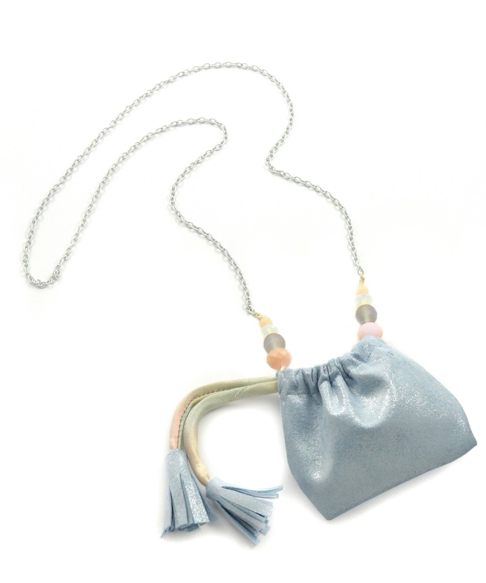 Ariana Ost - Wholesale Pendant/Charm Necklace - Purse Necklace – Fun Whimsical Pouch Necklace for Kids3