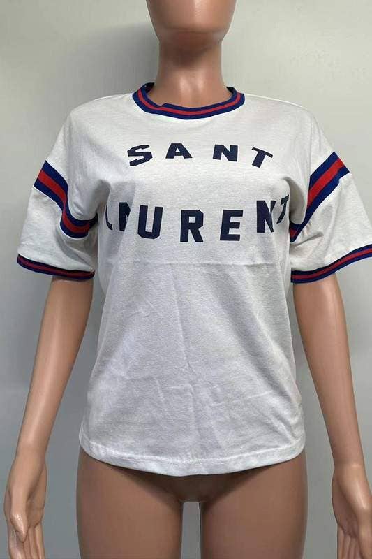 graphic white tee for wholesale on Faire7